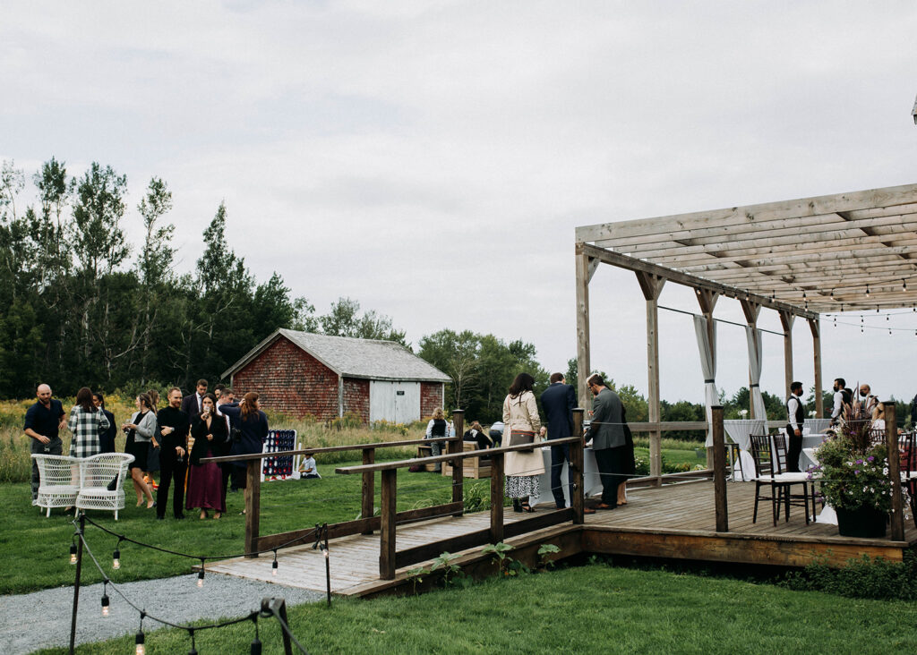 This is a photo from a romantic coastal wedding in St. Andrews, New Brunswick photographed by Shannon-May
